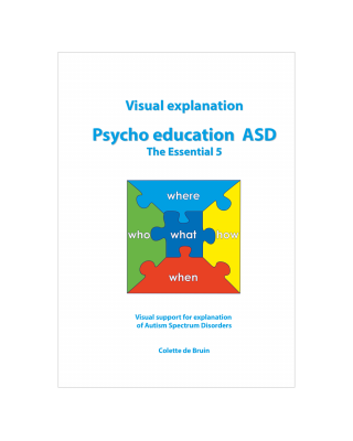 Visual explanation Psycho education ASD